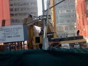 Ground Zero at the World Trade Center